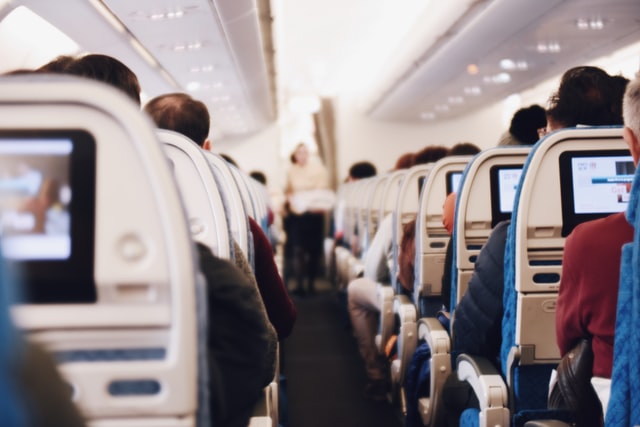 Vape on plane