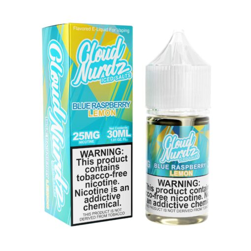 Cloud Nurdz TFN Salts ICED Blue Raspberry Lemon mL