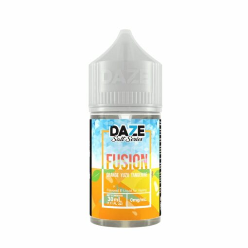 7 Daze Fusion TFN Salts Orange Yuzu Tangerine ICED 30mL