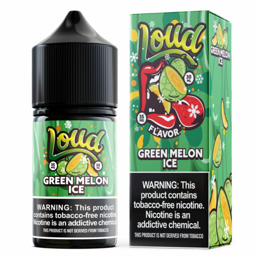 Loud TFN Salt Vape Juice GREEN MELON ICE