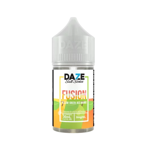 7 Daze Fusion TFN Salts - Yellow Green Red Mango 30mL