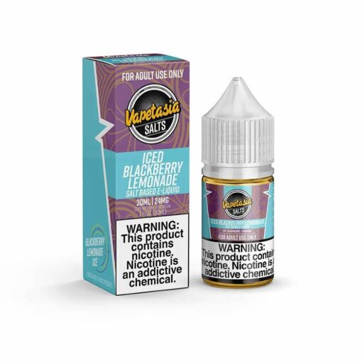 Vapetasia Salts - Blackberry Lemonade ICED 30mL