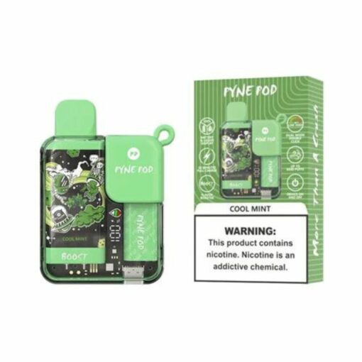 Pyne Pod Boost Disposable Vape 8500 Puffs Cool Mint