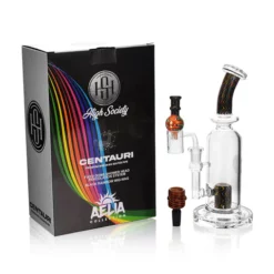 Centauri Premium Wig Wag Hybrid Pipe (Black Rainbow)