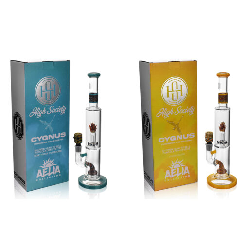 High Society - Cygnus Premium Wig Wag Waterpipe