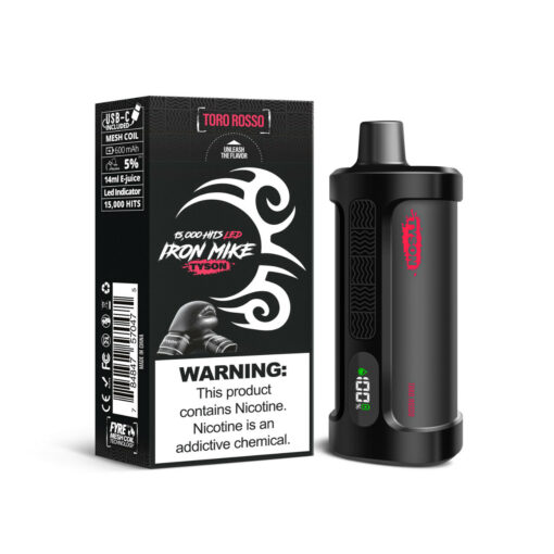 Tyson 2.0 Iron Mike Disposable Vape - 15000 Puffs - Image 6