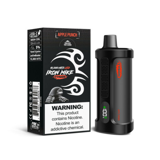 Tyson 2.0 Iron Mike Disposable Vape - 15000 Puffs - Image 7