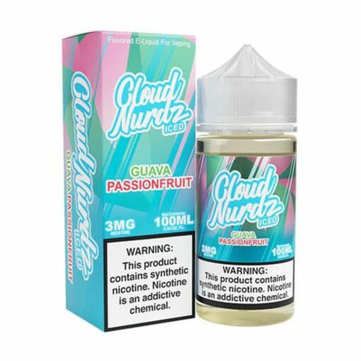 Cloud Nurdz TFN ICED Guava Passionfruit (Pink Guava) 100mL