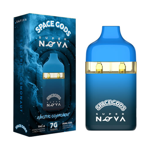 Space Gods - Super Nova D8 + THCA Liquid Diamonds Disposable | 7G - Image 6