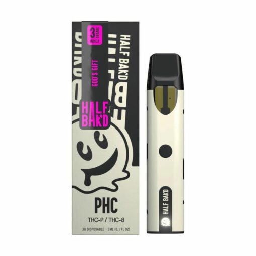 Half Bak’d - PHC + THC-P + THC8 Disposable | 3G