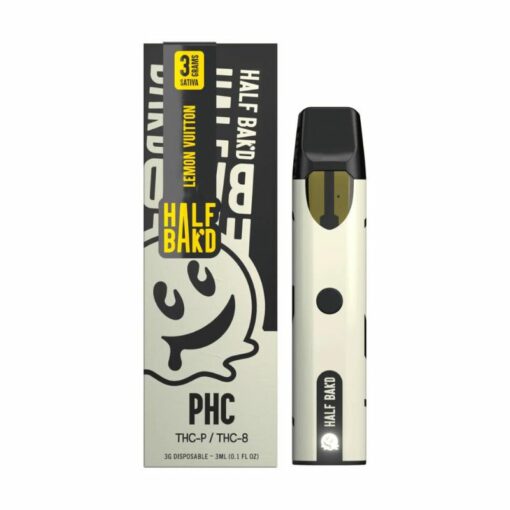 Half Bak’d - PHC + THC-P + THC8 Disposable | 3G - Image 3