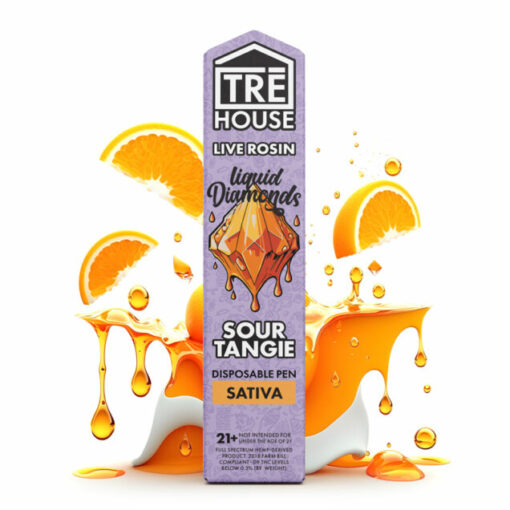 TRĒ House - Live Rosin Liquid Diamonds Disposable | 2g