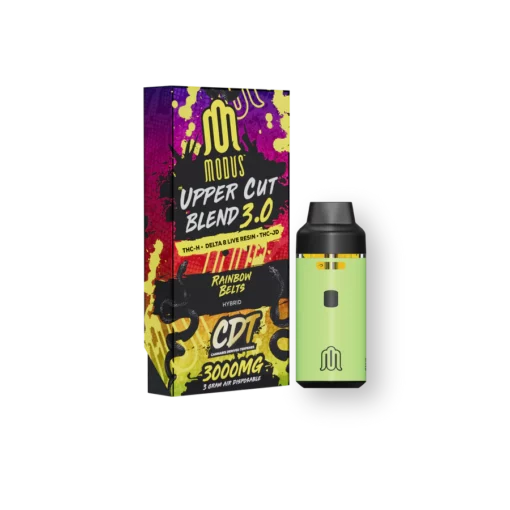 Modus - Uppercut Blend THC-H + D8 + THC-JD Live Resin Disposable | 3G - Image 7