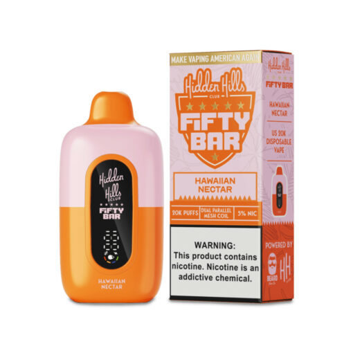 Hidden Hills Club x Fifty Bar Disposable Vape - 20000 Puffs - Image 5