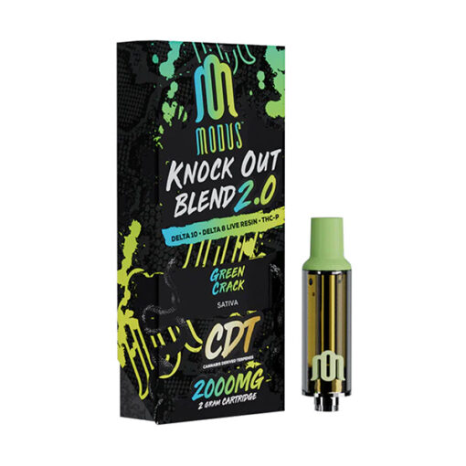 Modus - Knock Out Blend 2.0 D10 + THC-P + D8 + CDT Cartridge | 2G - Image 5