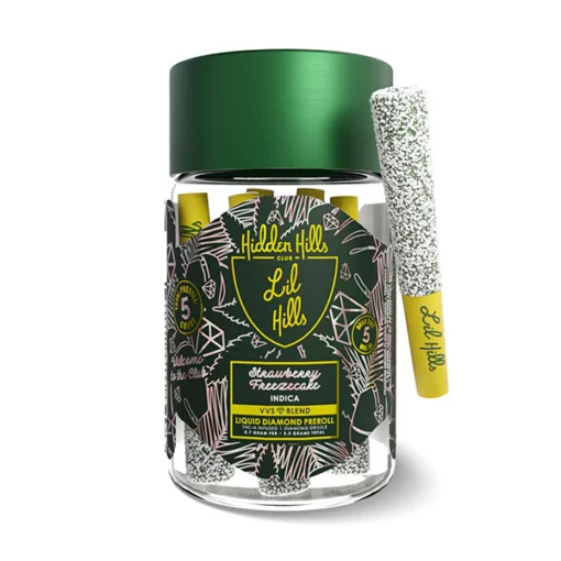 Hidden Hills - Lil Hills VVS Liquid Diamond Pre-Rolls (5pk) - Image 4