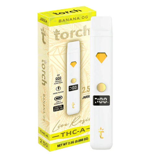 Torch - THC-A Live Rosin Disposable | 2.5G - Image 7