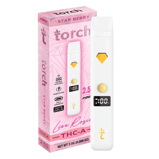 Torch - THC-A Live Rosin Disposable | 2.5G - Image 4
