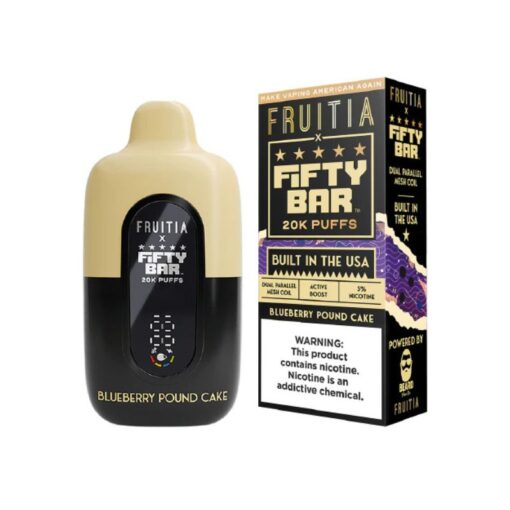 Fifty Bar x Fruitia Disposable Vape - 20000 Puffs - Image 12