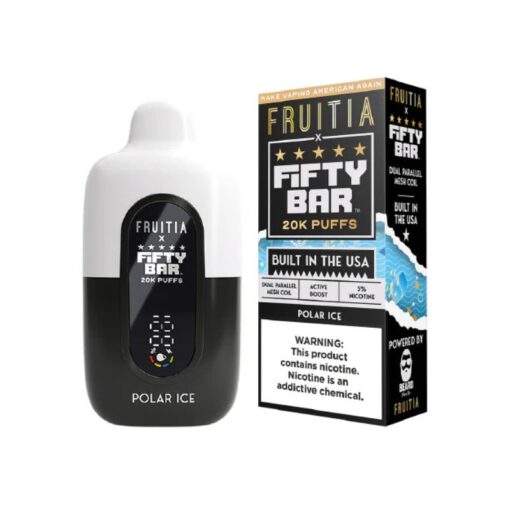 Fifty Bar x Fruitia Disposable Vape - 20000 Puffs - Image 13