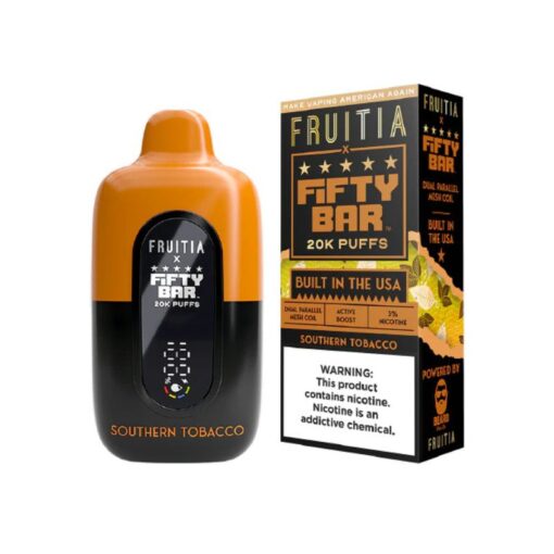 Fifty Bar x Fruitia Disposable Vape - 20000 Puffs - Image 4