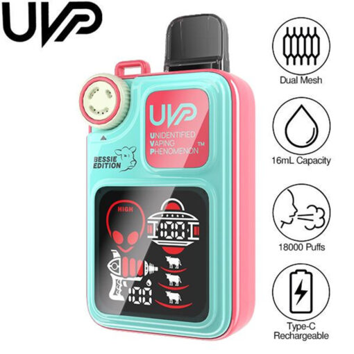 UVP Bessie Edition 18K Puff Disposable Vape - 18000 Puffs - Image 5