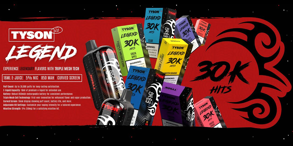 Tyson 2.0 Legend 30K Disposable Review
