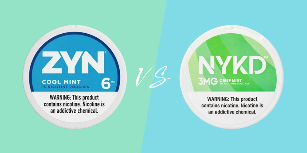 ZYN vs NYKD Nicotine Pouches